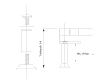 Light Trinriste - Firkantet -